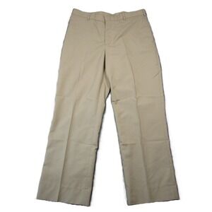 Creighton US Navy Pants Men 35R Khaki Official Military Uniform Trouser Wool NEW
